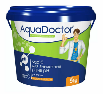 Засіб зниження рівня pH AquaDoctor pH Minus 1 кг 16984 фото